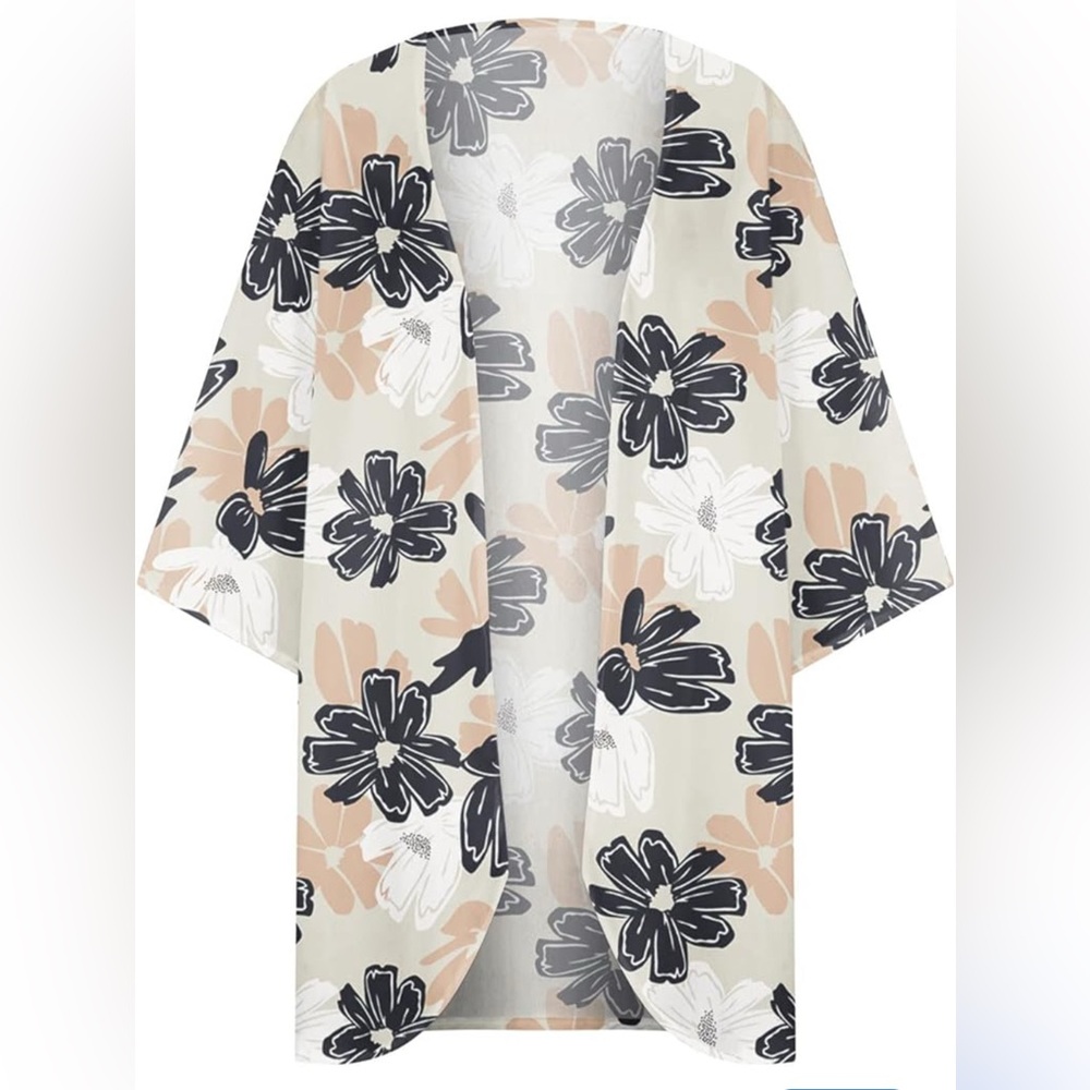 Chunoy Floral Kimono Cardigan